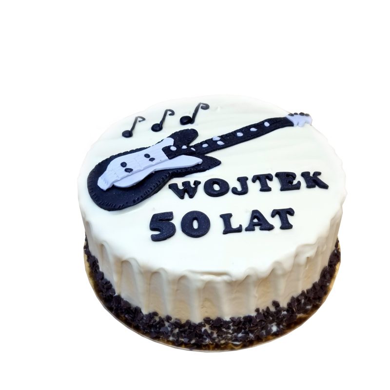 Tort urodzinowy Gitara