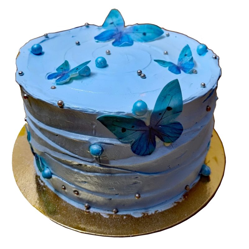 Tort z motylkami na urodziny Piekarnia Cukiernia Janek